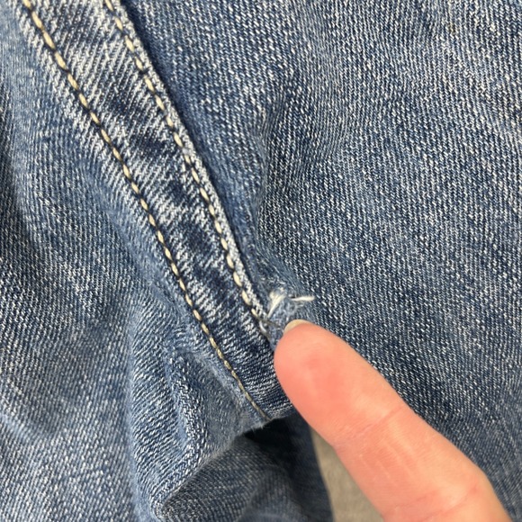 Ariat Mens M4 Relaxed Boot Cut Jean 36x32 Thrashed Western Distress Work Denim - Picture 14 of 15